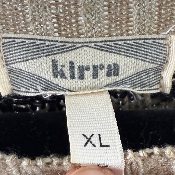 Kirra Animal Print Sweater • Beige & Black • Women’s Size XL - Picture 3 of 5